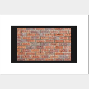 Brick wall texture photo Posters and Art